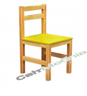 Стілець дитячий дерев'яний №3