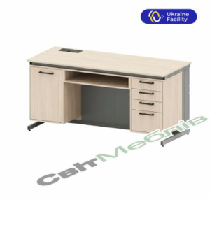Стіл демонстраційний Pro Line з розетками та полицею