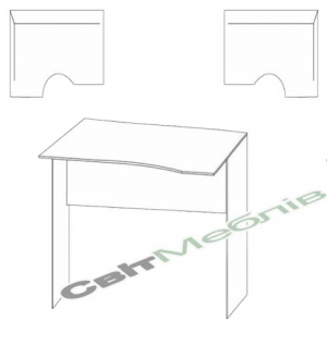 Стіл робочий СК-24/4 правий