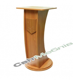 Трибуна з круглою основою напольна