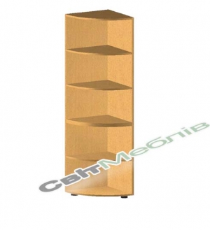 Кутовий елемент з радіус. полицями БЮ509