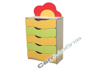 Стінка дитяча "Квіткова поляна" №3