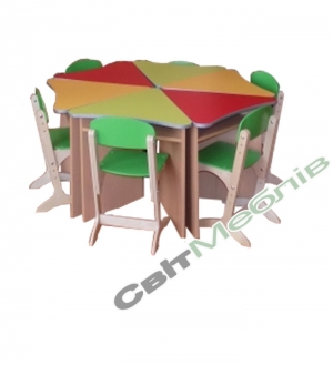 Стіл для садочка "Пелюстка"
