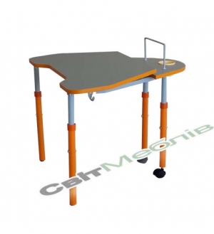 Стіл мобіл. с регул. та нахилом стільниці