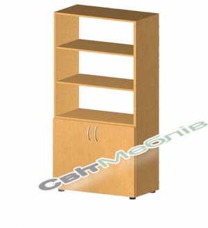 Шафа для книг 2-дверна БЮ419