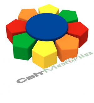 Комплект дитячих пуфів Камелія