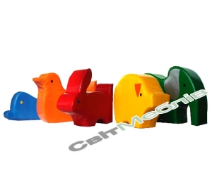 М'який ігровий комплект "Зоопарк"