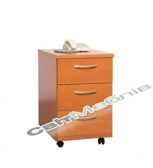 Тумба мобільна з 3-ма шухлядами Т-20