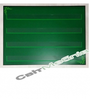 Набірне полотно з паперовими картками.