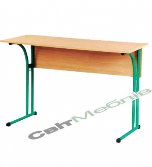 Стіл учнівський 2-місний без полиці,№ 4, 5, 6