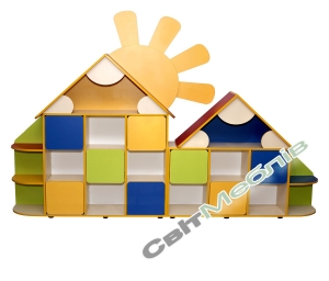 Стінка дитяча "Сонечко" фігурна