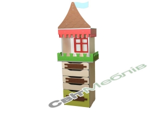 Стінка дитяча "Високий замок" ел.№7