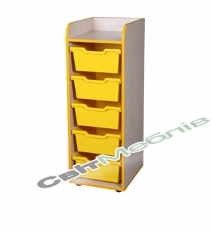 Стінка "Органайзик" під лотки елемент №2 з комплектом лотків №2