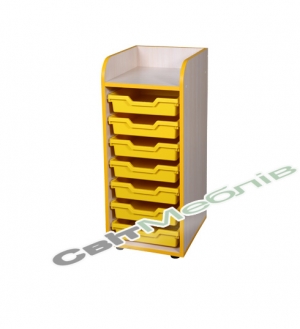 Стінка "Органайзик" під лотки елемент №3 з комплектом лотків №1