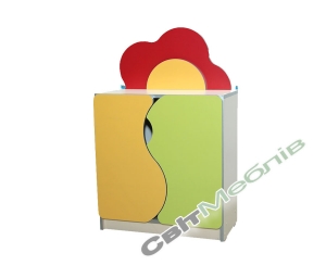 Стінка дитяча "Квіткова поляна" №5