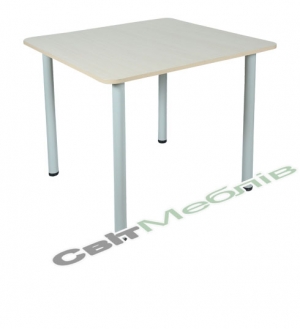 Стіл для їдалень  4-місний, №6, кругла труба