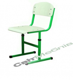 Стілець Т-подібний на квадратній трубі, №4-6