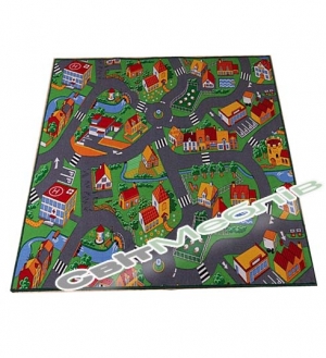 Дитячий килим з дорогою "Вілидж"