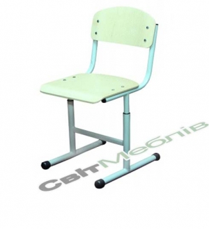 Стілець Т-подібний на круглій трубі, №4-7