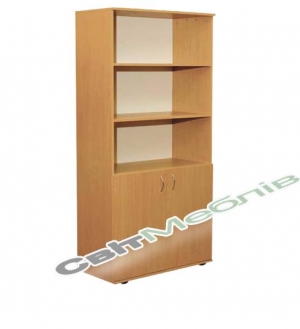 Шафа книжкова напівз. 2-дверна (гл. 380мм)