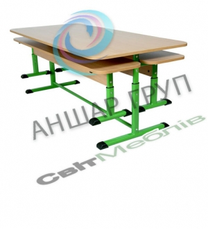 Стіл для їдалень 6 місний на плоскоовальній трубі, №4-6