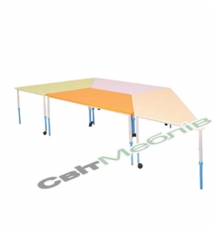 Стіл мобільний "Трапеція"№4-6