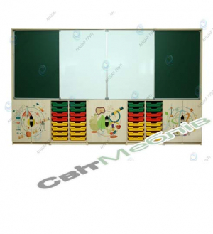 Стінка  "Інтерактивна освіта"з фотодруком