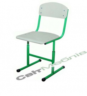 Стілець Т-подібний на круглій трубі, №4-7