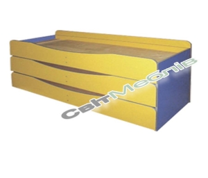 Ліжко дитяче 3-х ярусне без матраців