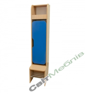 Шафа дитяча 1-місна з фігурними дверима