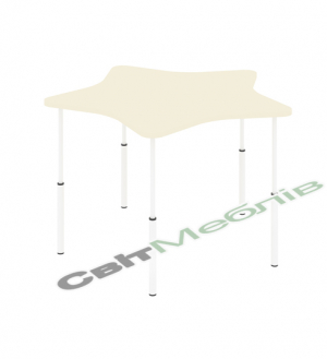 Стіл дитячий "Таємничий всесвіт", регулюється на ростові групи №1-3