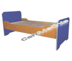 Ліжко дитяче з заокругленими бильцями без матрацу