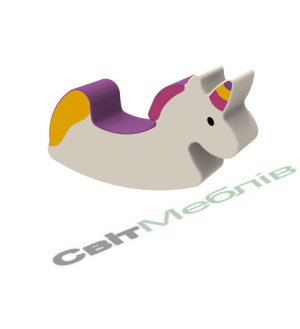 Гойдалка дитяча "Єдиноріг"