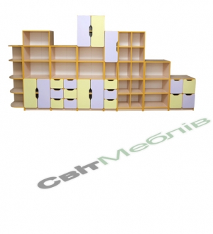 Стінка універсал. "Школа-Сад" ел.№7 New