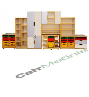 Стінка універсальна"Кмітливчик" елемент закритий з замком