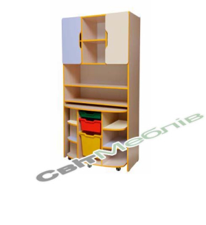 Стінка універсальна"Кмітливчик"елемент шафа-надставка