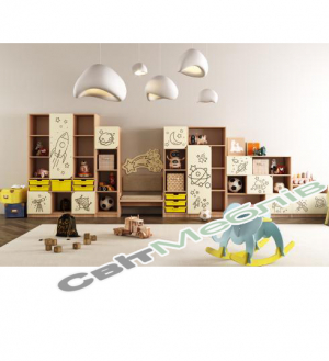 Стінка "Таємничий всесвіт" елемент №2 з фотодруком