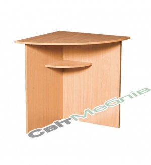 Стіл кутовий заокруглений