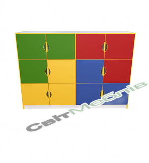 Шафа дитяча з дверцятами закрита