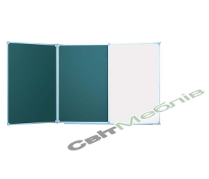 Дошка аудиторна 3000х1000 мм, комбінована