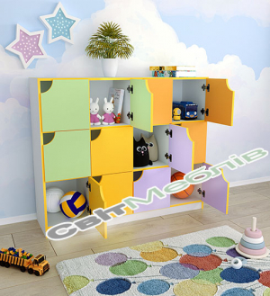 Шафа дитяча з дверцятами