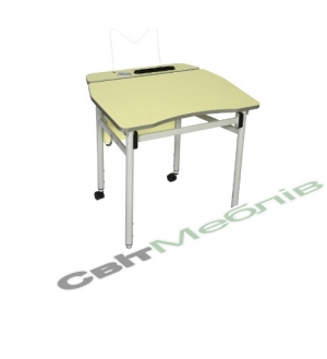 Стіл 6-кутний моб. з регул. кута нахилу №3-5