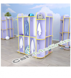 Вішалка для рушників острівна 32  секції