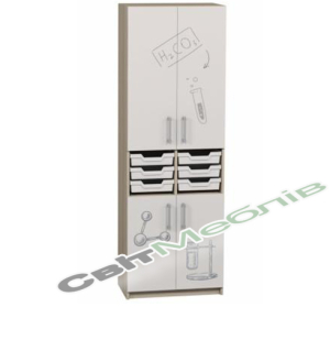 Шафа закрита з лотками з фотодруком