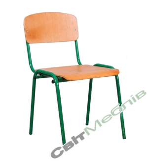 Стілець дитячий на металевому каркасі