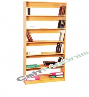 Стелаж для бібліотеки 1-сторон.