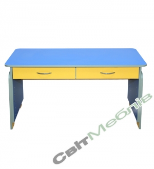 Стіл дитячий 2-місний з шухлядами