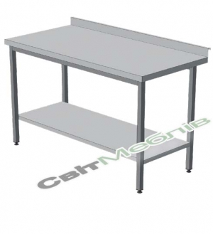 Стіл виробничий з полицею