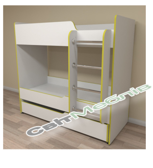 Ліжко дитяче 3-х ярусне  Марічка