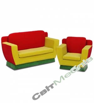 Диван і крісло для дит.садочку №6